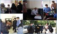 بازدید کارشناسان دفتر مدیریت گسترش شبکه ها ی وزارت بهداشت از خانه های بهداشت تحت پوشش شبکه بهداشت و درمان پاکدشت 